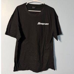 Snap-on Tools Trucks and Tools T-Shirt Men's XL Black Short Sleeve Cotton 0811